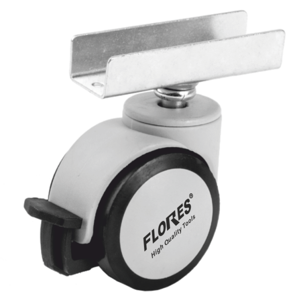 AIQ TOOLS II Roata gri pentru pal cu frana Nr.565 (50MMx20MM)