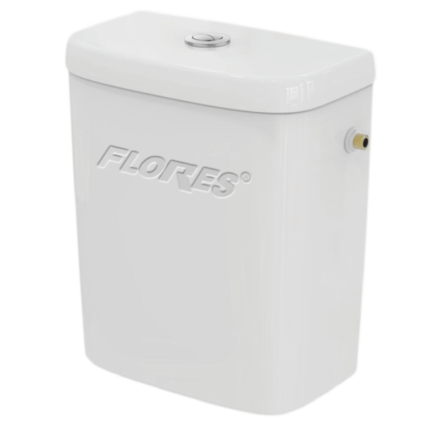 AIQ TOOLS II Bazin din plastic pentru WC la semi-inaltime cu buton (Silver-Star)-SR02