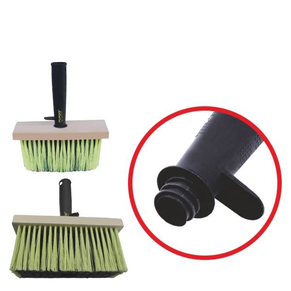 AIQ TOOLS II Bidinea din lemn cu maner din plastic (70MMx170MM)