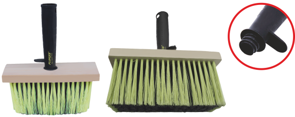 AIQ TOOLS II Bidinea din lemn cu maner din plastic (80MMx180MM)