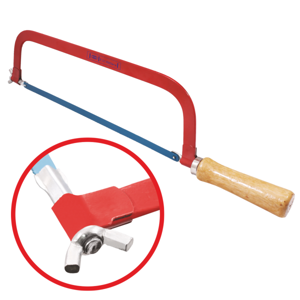 AIQ TOOLS II Cadru bomfaier cu panza maner lemn